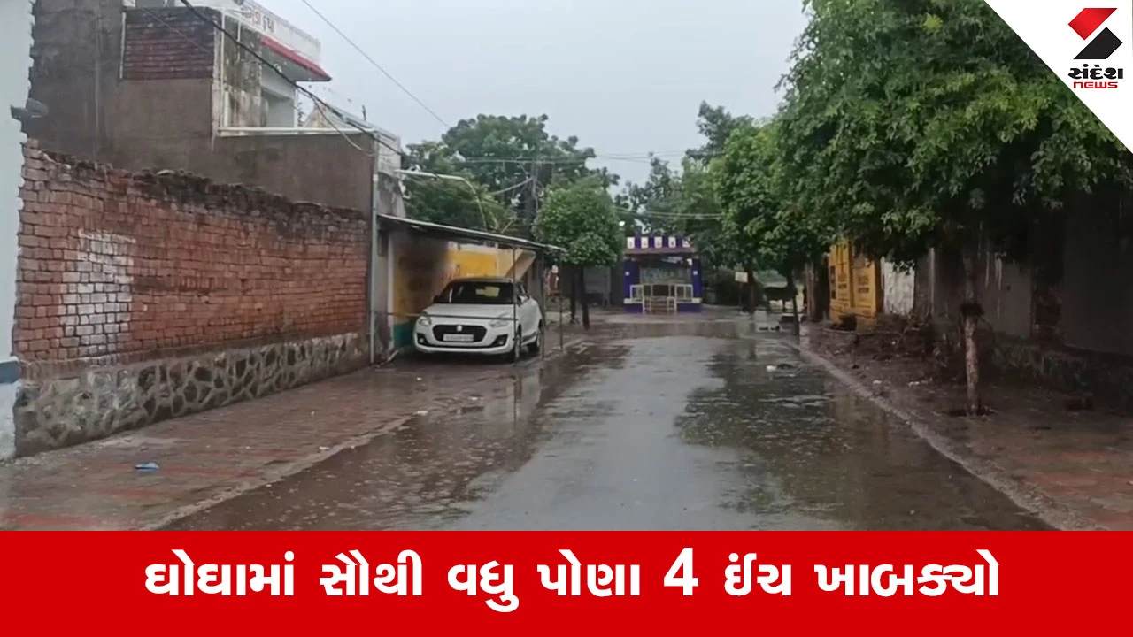 સૌરાષ્ટ્રમાં મેઘમહેર: ભાવનગર, અમરેલી, જૂનાગઢ અને જસદણમાં વરસાદથી પાકને જીવનદાન