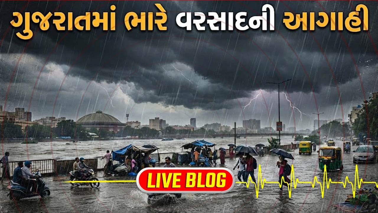 Gujarat Latest News Live: ગુજરાતમાં સરેરાશ 80 ટકા વરસાદ નોંધાયો, 35 જળાશયો હાઈ એલર્ટ પર, નર્મદા ડેમ 94. 74 ટકા ભરાયો