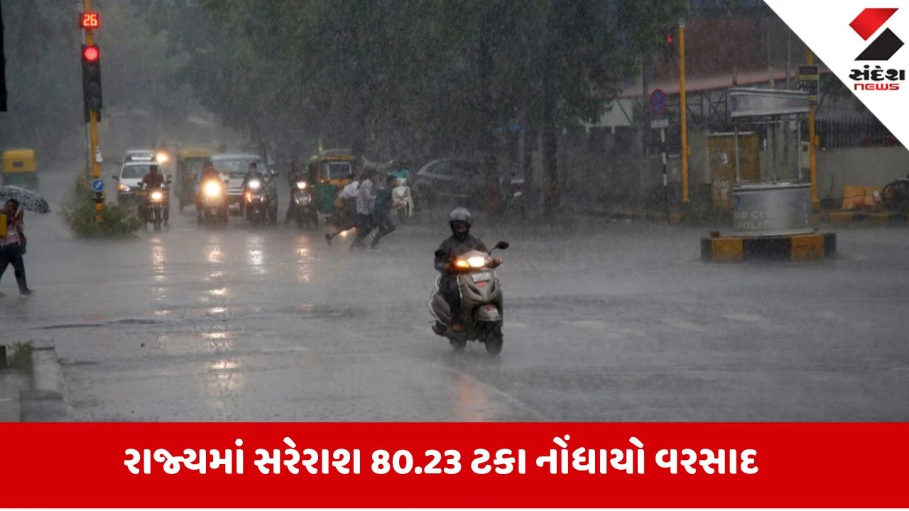 Gujarat Heavy Rain: છેલ્લા 24 કલાકમાં 240 તાલુકામાં વરસાદ, 35 જળાશયો હાઈએલર્ટ પર મૂકાયા