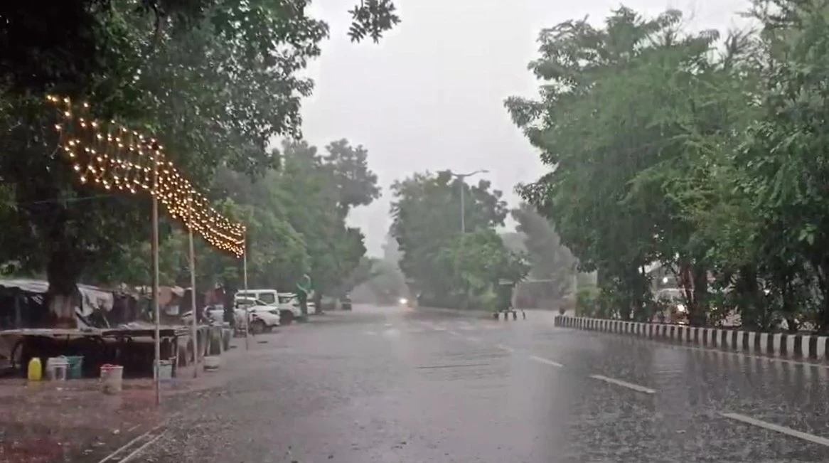 વડોદરામાં વરસાદ