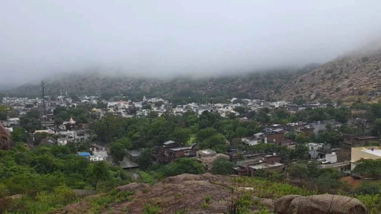 Rainy weather in Sabarkantha