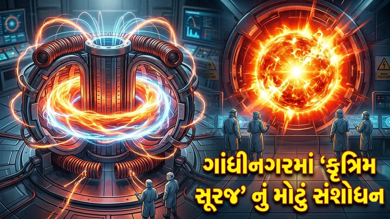 Gandhinagar News : ગુજરાતમાં વૈજ્ઞાનિકો સૂર્યનું રહસ્ય ઉકેલવા લાગ્યા, કૃત્રિમ સૂરજ બનાવવા માટે સંશોધન શરૂ