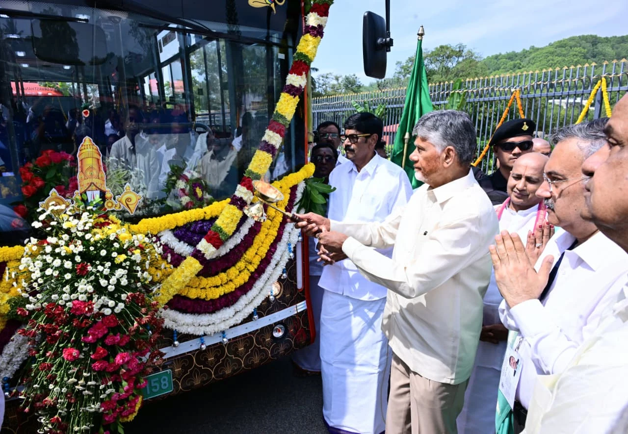 Reliance Foundation Donates 25 Electric Buses to Tirumala Tirupati Devasthanam Before Brahmotsavam