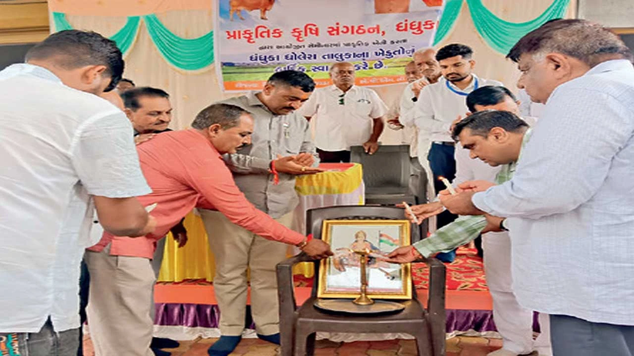 અમદાવાદના ગલસાણા ગામે પ્રાકૃતિક ખેતીના ફાયદા અને પદ્ધતિઓ વિશે માર્ગદર્શન અપાયું