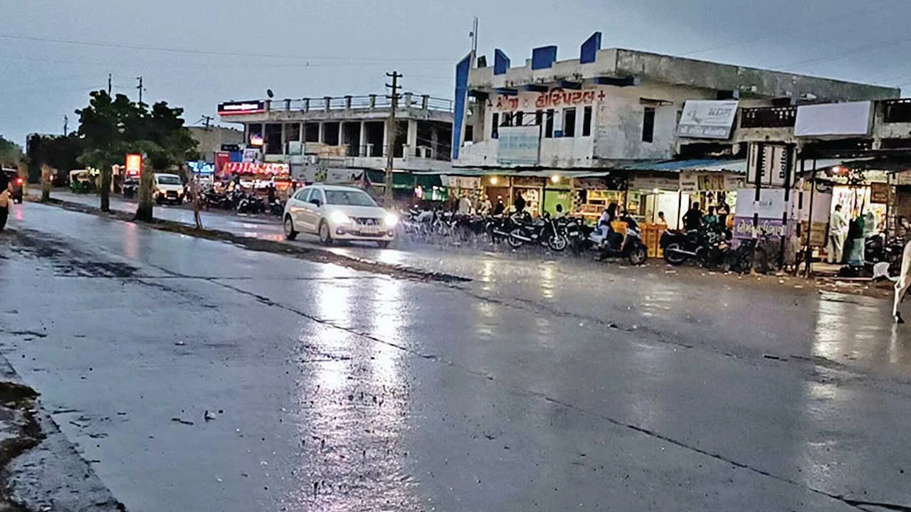 સુરેન્દ્રનગર જિલ્લાના 8 તાલુકામાં રાત્રે મેઘમહેર