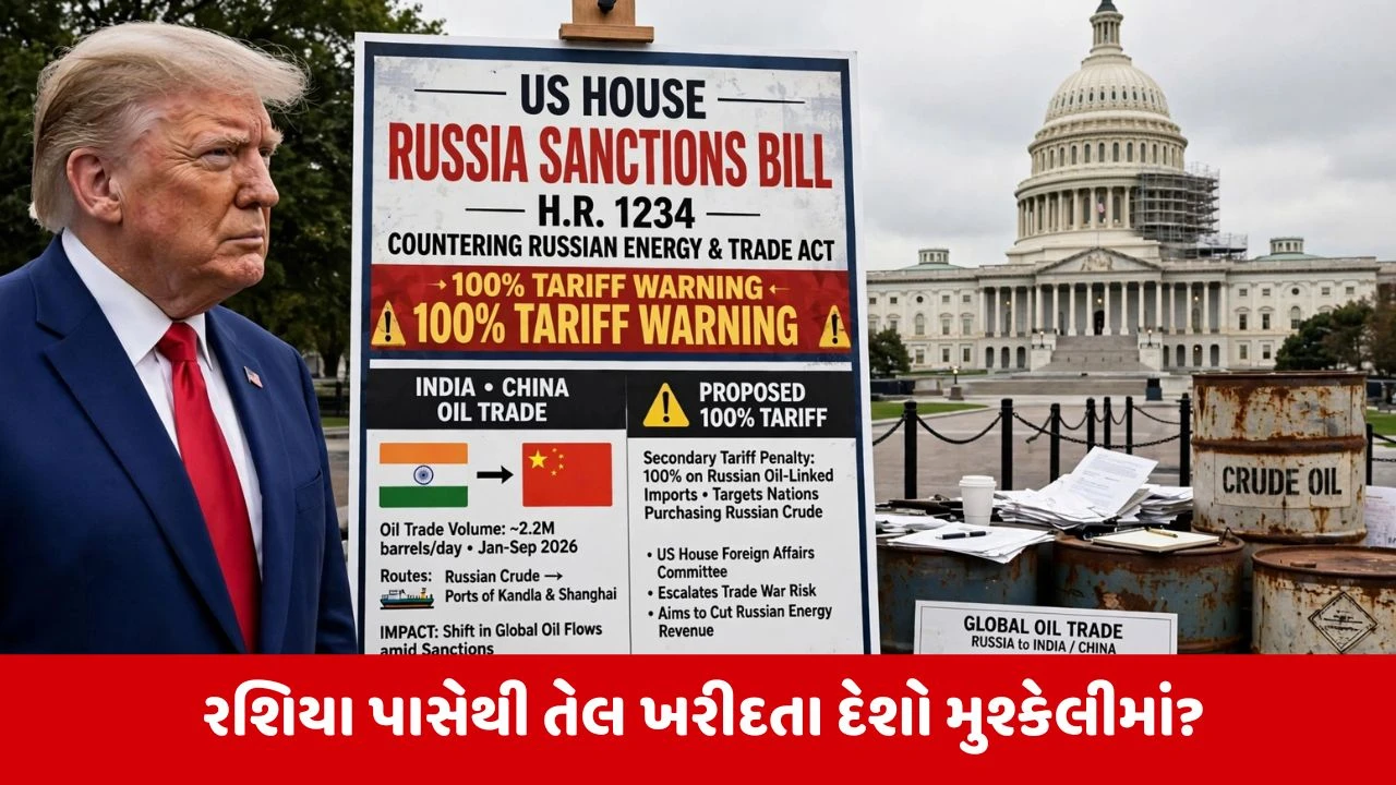 US હાઉસનું રશિયા પ્રતિબંધ બિલ મંજૂર