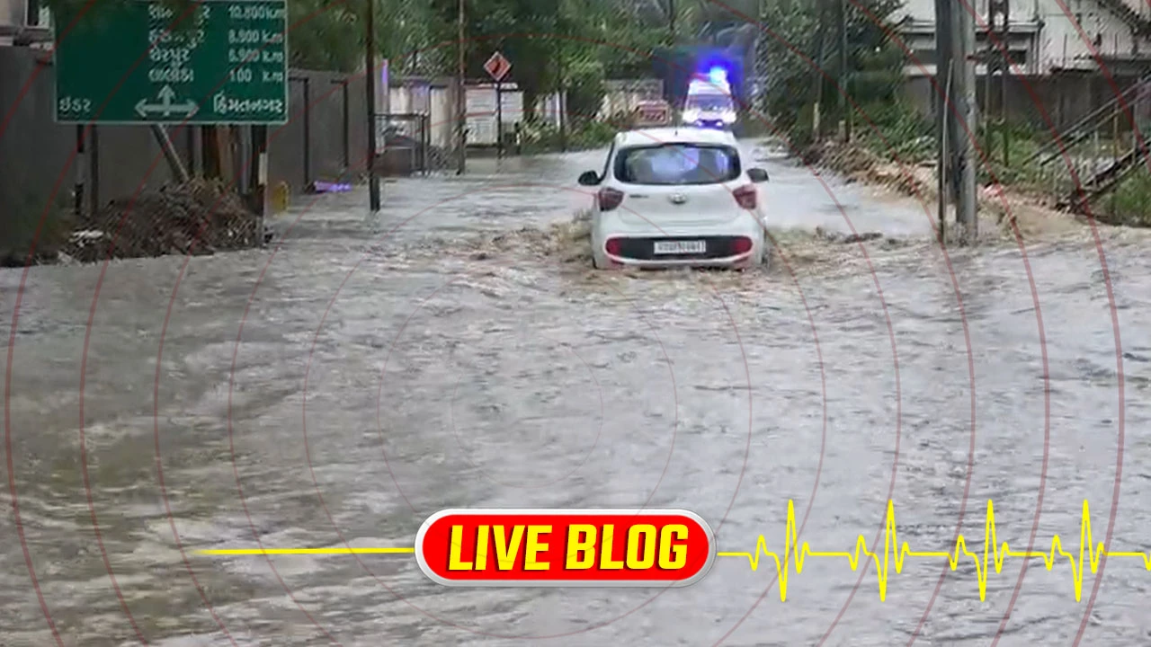 Gujarat Latest News Live: રાજ્યમાં અમદાવાદ અને સુરત સહિતના વિસ્તારોમાં વીજળીના કડાકા ભડાકા સાથે વરસાદ ખાબક્યો