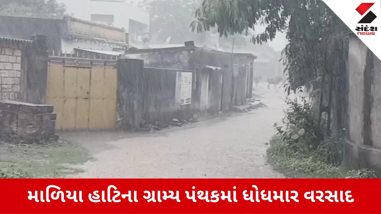 Junagadh Rain Update: માળીયાહાટીના અને મેંદરડા પંથકમાં મેઘરાજાની એન્ટ્રી, રસ્તાઓ જળમગ્ન