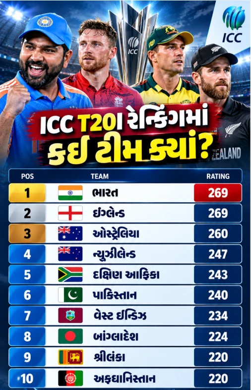 ICC T20I Rankings