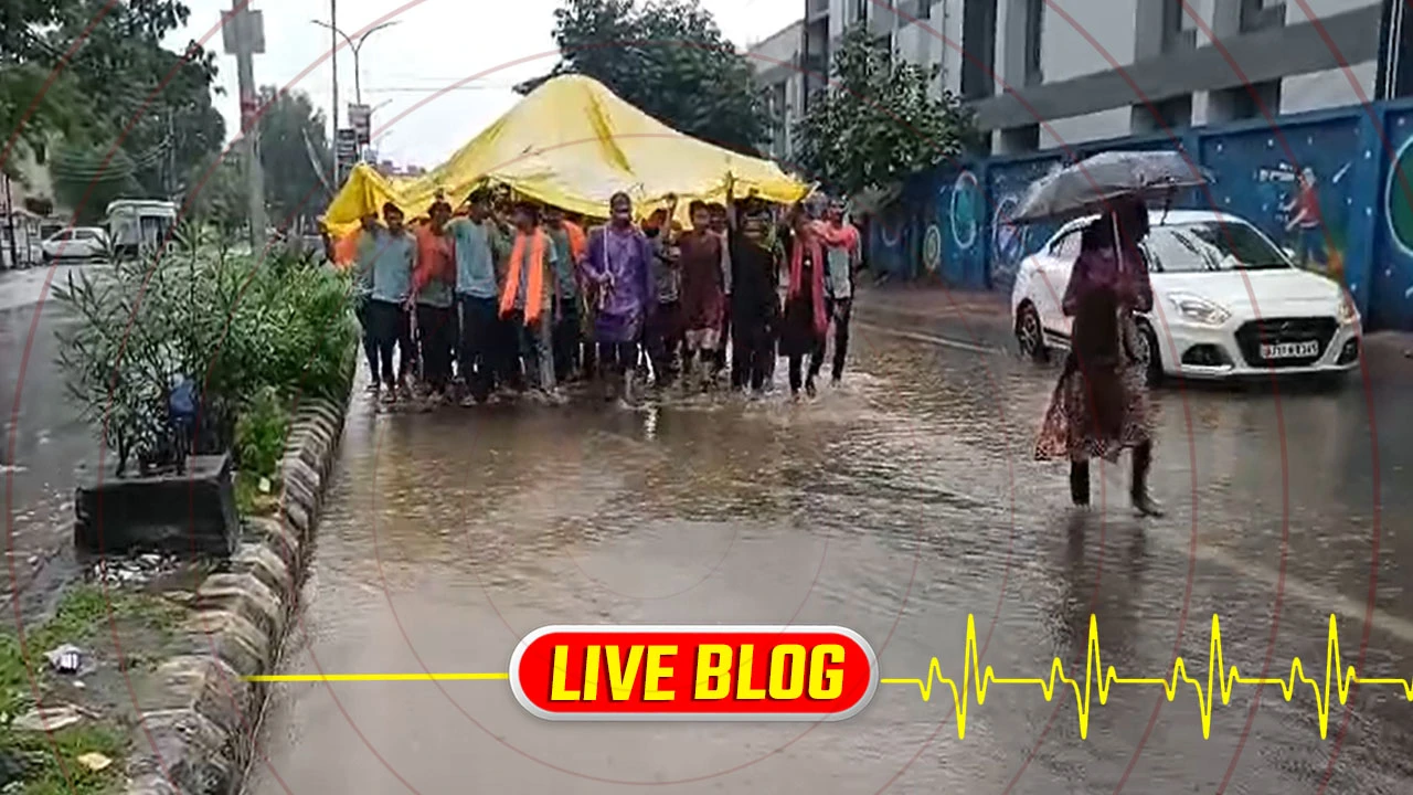 Gujarat Latest News Live: અરવલ્લીના મોડાસમાં બે કલાકમાં અઢી ઈંચ વરસાદ, અંબાજી જતા પદયાત્રીઓને મુશ્કેલી