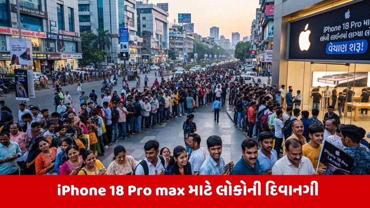 iPhone 18 Pro માટે લોકોમાં ગાંડો ક્રેઝ! દિલ્હીથી મુંબઇ સુધી લોકો રાતથી લોકોએ લગાવી લાંબી લાઇનો