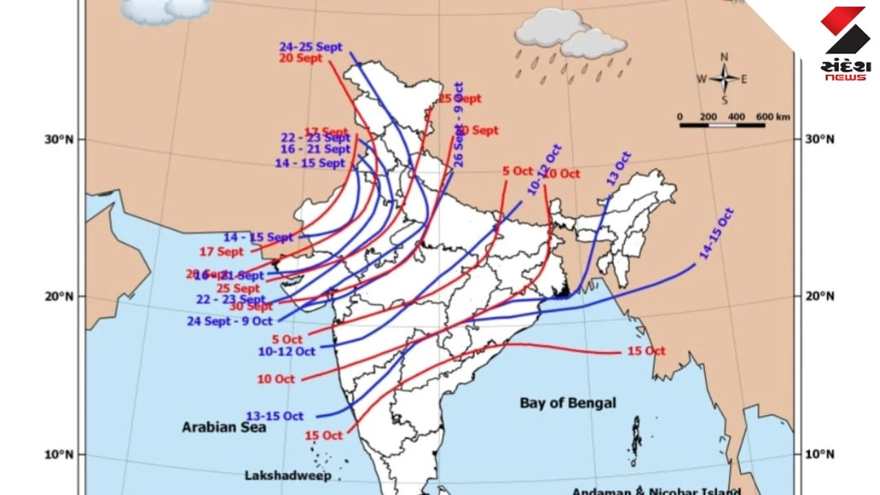 Monsoon Withdrawal Likely From September 19