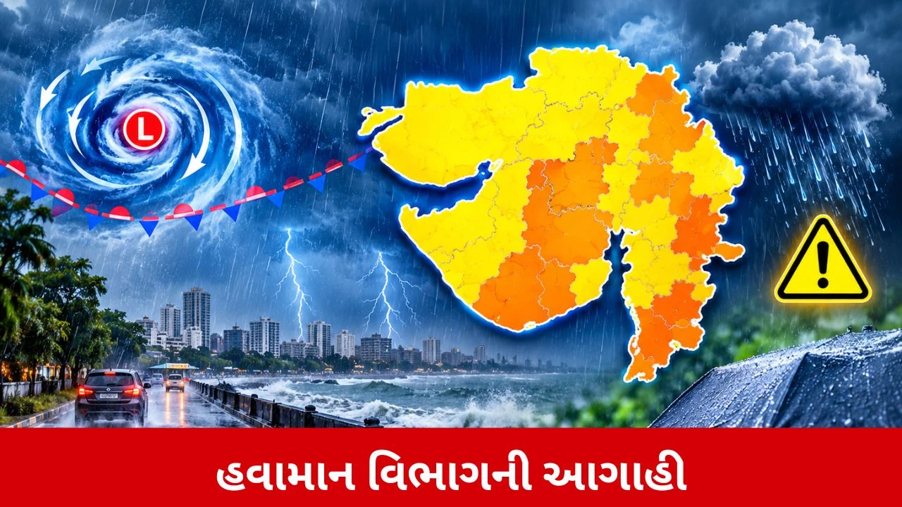 Gujarat Rain Update: આ જિલ્લાઓમાં ભારે વરસાદ થવાની શક્યતા હવામાન વિભાગે આપ્યું યલો એલર્ટ