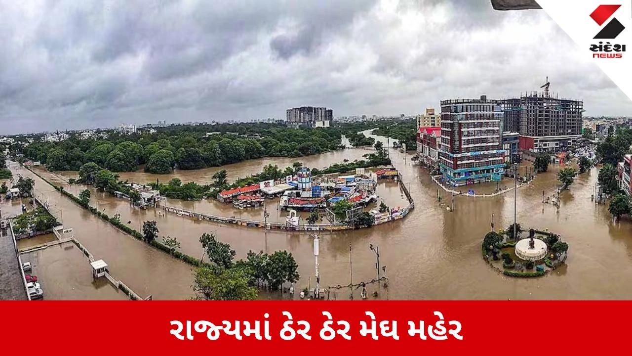Gujarat Rain Update: રાજ્યમાં મેઘરાજાની તોફાની બેટિંગ, છેલ્લા 24 કલાકમાં 224 તાલુકામાં વરસાદ