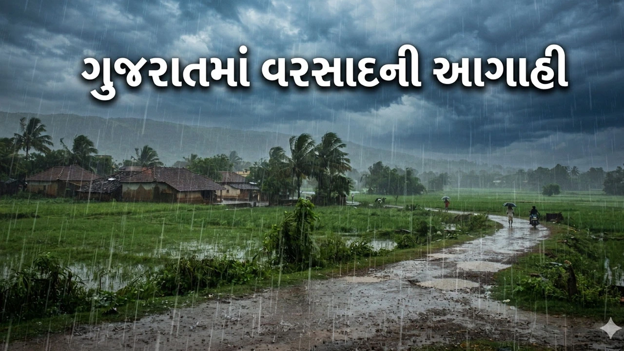 Gujarat Weather News: રાજ્યમાં વરસાદી સિસ્ટમ સક્રિય થઈ, આ વિસ્તારોમાં આજે વરસાદની સંભાવના