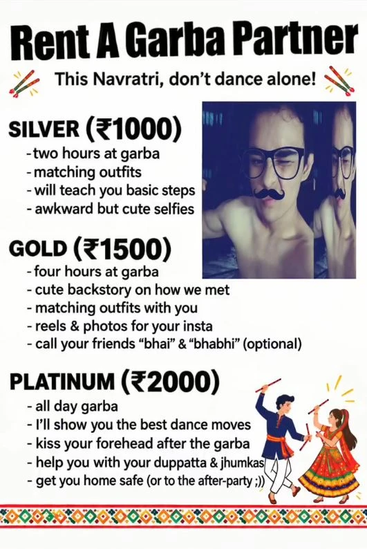 Ahmedabad Garba Partner Scam