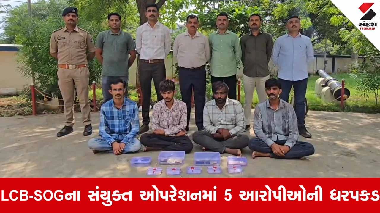 Surendranagarના લીંબડીમાં બંધ મકાનમાંથી 56 તોલા સોનાના બિસ્કિટ ચોરીનો ભેદ ઉકેલાયો