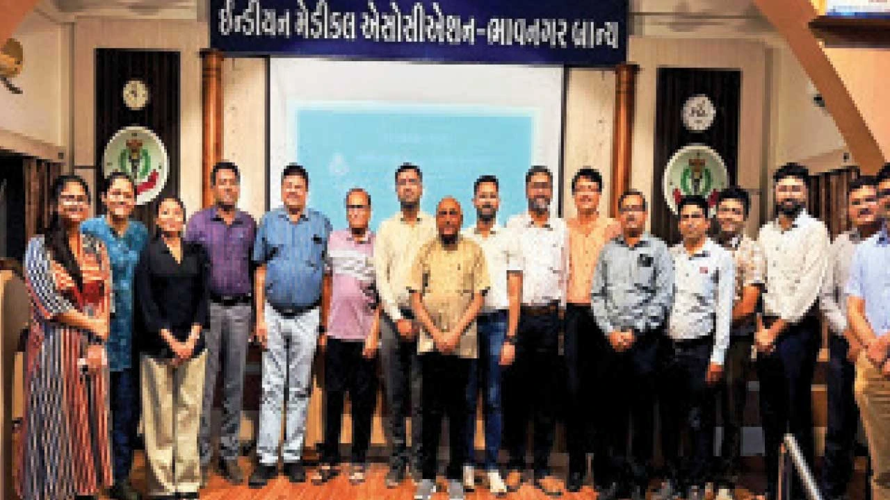 ભાવનગર ઇન્ડિયન મેડિકલ એસોસિએશન (IMA) ની ૨૦૨૬-૨૭ માટે નવી ટીમની વરણી