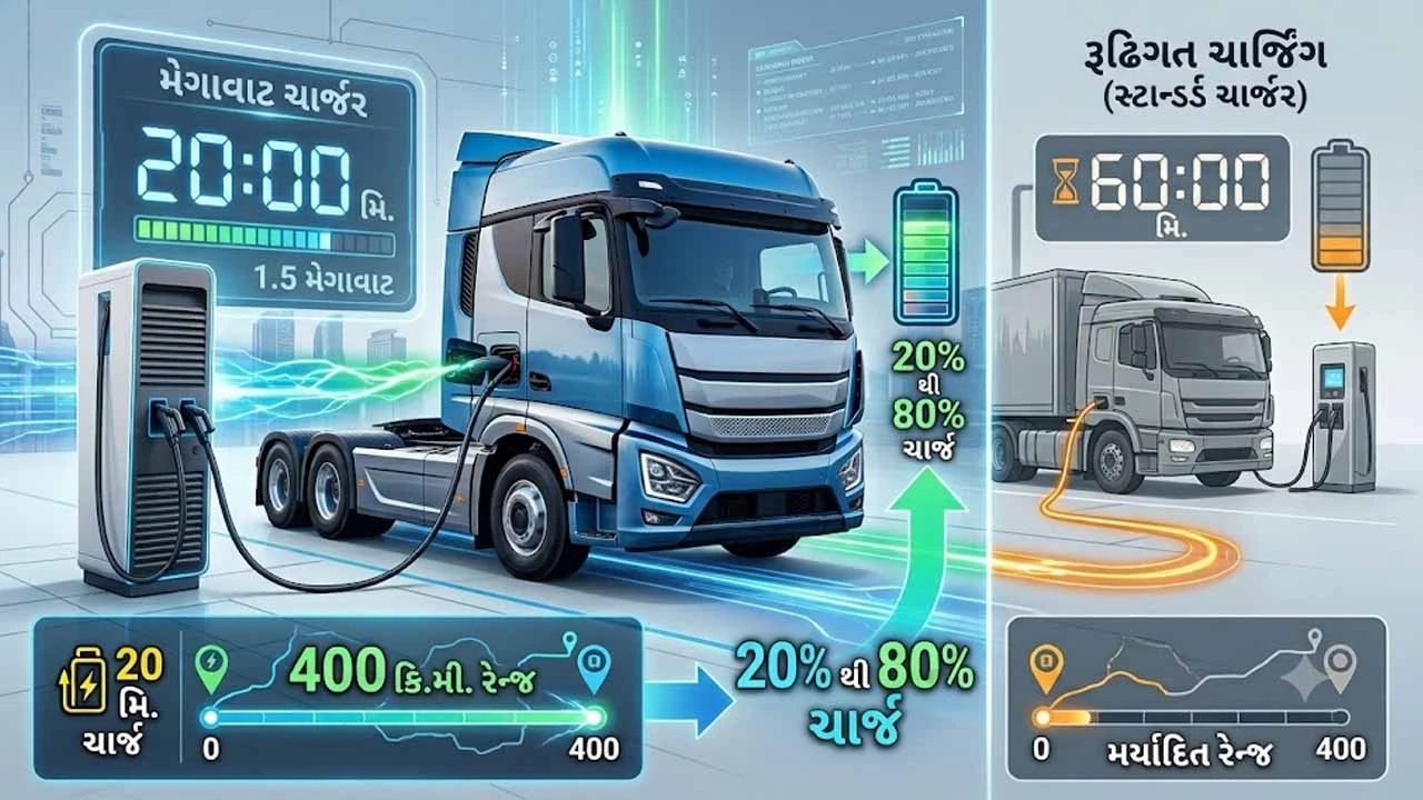 Superfast charging e-truck launched in Europe
