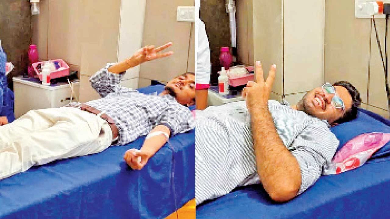 Chhota Udaipur : નસવાડી CHC ખાતે રક્તદાન કૅમ્પમાં 20 યુનિટ રક્ત એકત્ર