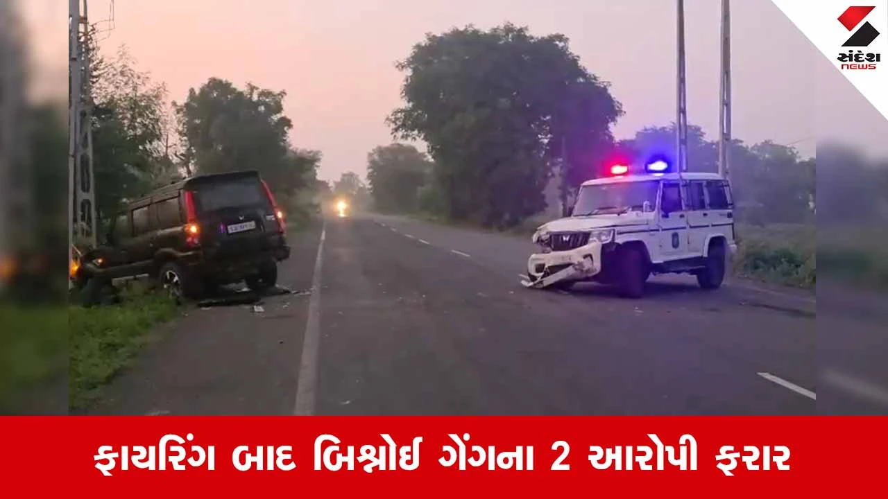 Aravalliમાં બિશ્નોઈ ગેંગ અને પોલીસ વચ્ચે દિલધડક ઘર્ષણ: પોશડોડા ભરેલી સ્કોર્પિયો પર SOGનું ફાયરિંગ
