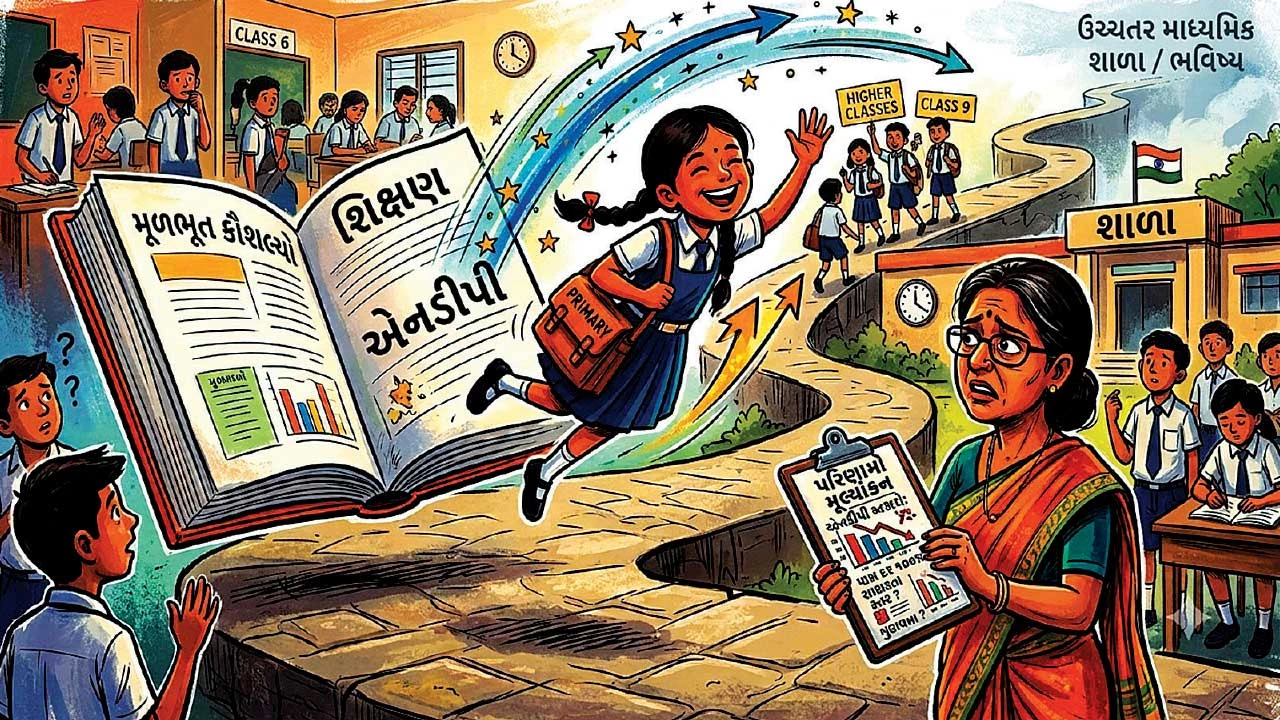 વડોદરાની શાળાઓમાં બાળકો પ્રમોટ થાય છે, પણ લર્નિગ ગેપ દૂર કરવો મોટો પડકાર