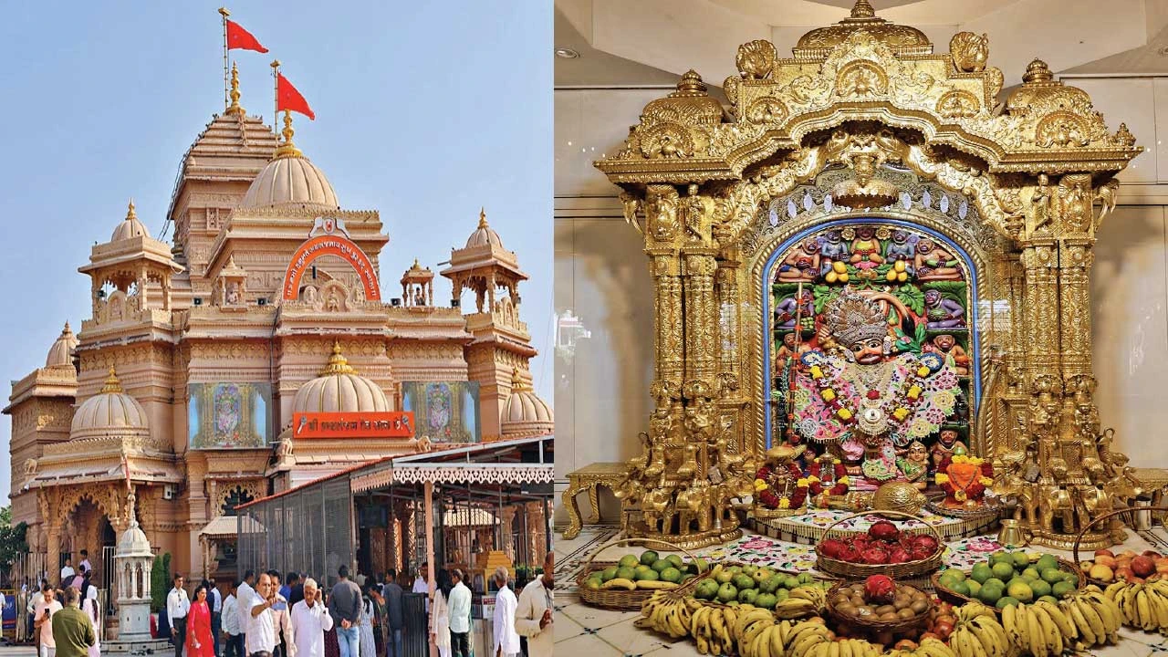 સાળંગપુરમાં શ્રી કષ્ટભંજનદેવ મંદિરમાં જળઝીલણી એકાદશીની ભવ્ય ઉજવણી