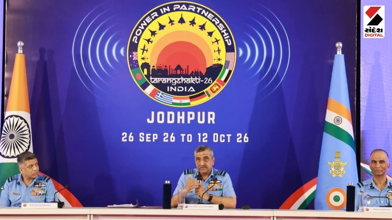 Tarang Shakti 2026: Air Marshal Ashutosh Dixit Briefs Media on Exercise TarangShakti26