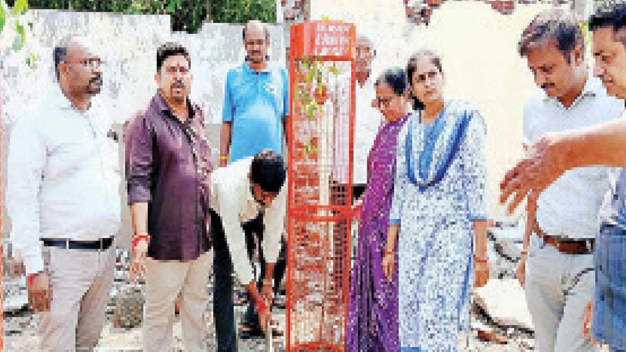 Bhavnagar :વડાપ્રધાનના જન્મદિન પખવાડિયા નિમિત્તે ભાવનગર બસ સ્ટેશન ખાતે વૃક્ષારોપણ થયુ