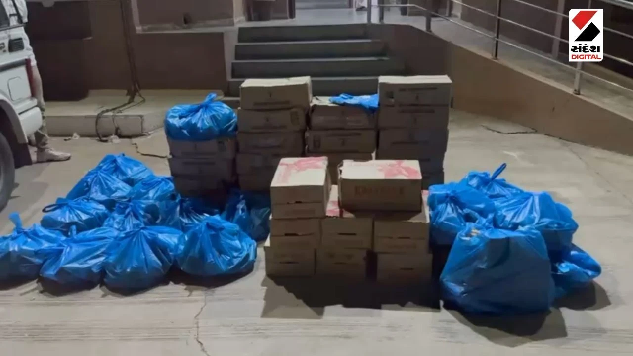 Surendranagar News: Foreign Liquor Worth Lakhs Seized on Dhrangadhra Highway