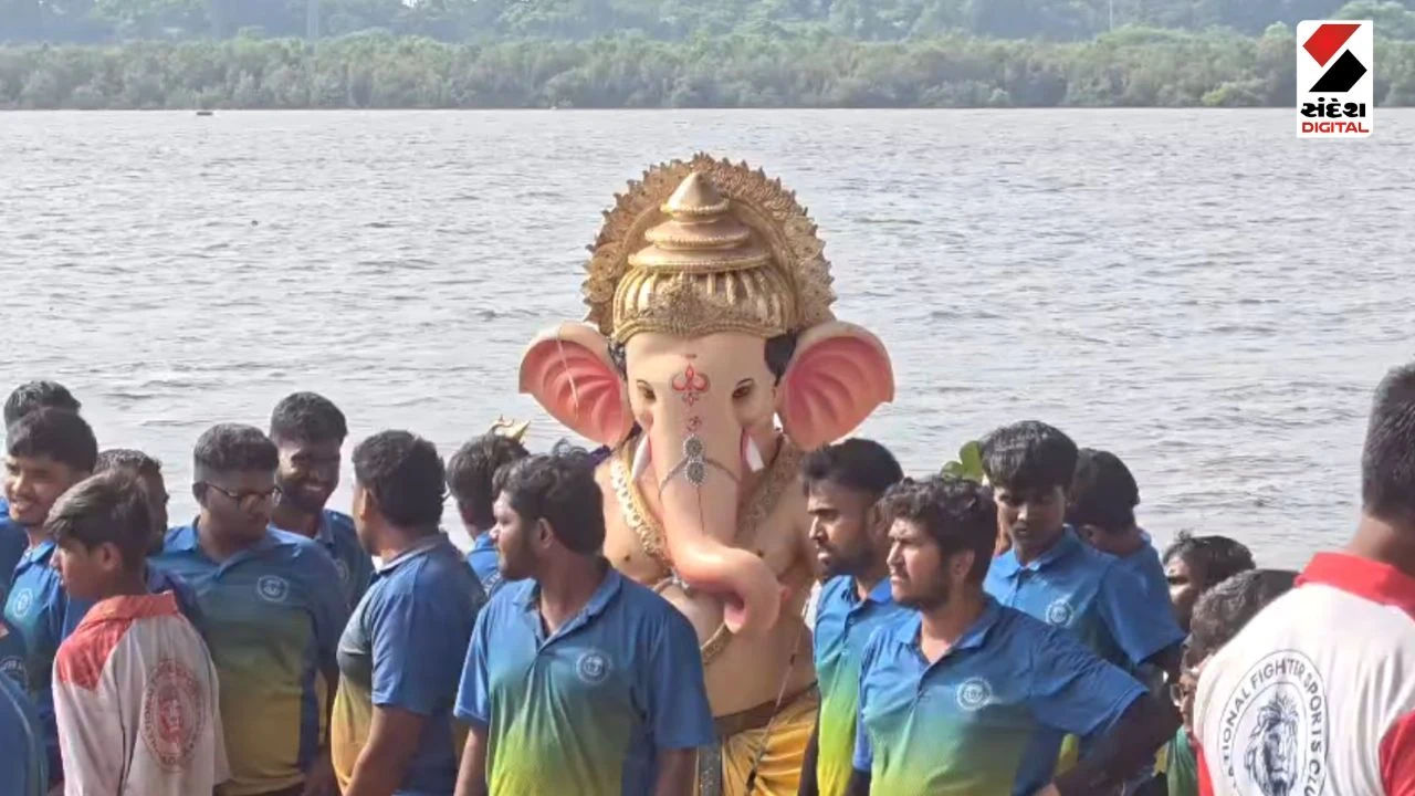 Ganpati Visarjan Underway Across 21 Artificial Ponds and 3 Natural Ghats, Over 28,000 Idols Immersed