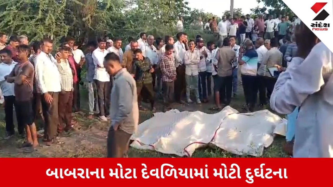 Amreli News: બાબરાના મોટા દેવળિયા ચેકડેમમાં ડૂબી જવાથી 4 યુવકોના મોત