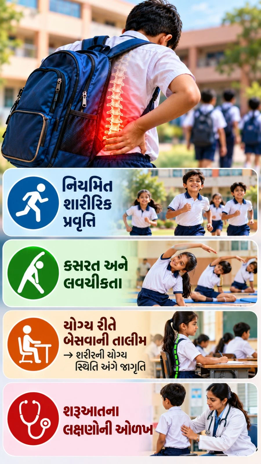Back Pain In School Children: School Bag Is Not The Only Reason, Lifestyle And Sitting Habits Matter