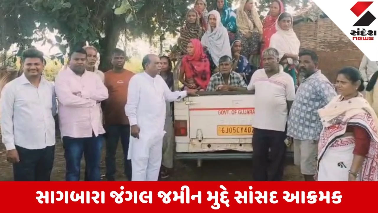 Narmada: એકતરફ સરકાર પારણા કરાવે છે અને બીજી તરફ મંત્રી આદિવાસીઓને ઉપાડવાના આદેશ આપે છે-મનસુખ વસાવા