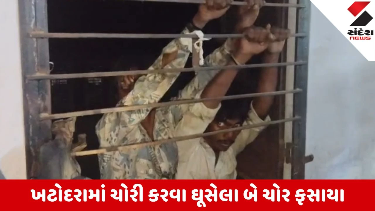 Surat: ખટોદરા GIDCમાં ચોરી કરવા ઘૂસેલા બે ચોરો અંધારામાં ફસાયા, બહાર નીકળવા ત્રીજા માળેથી બૂમો પાડવી પડી