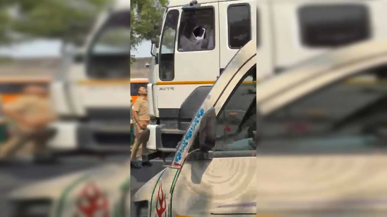 Violence in the name of traffic control in Ahmedabad