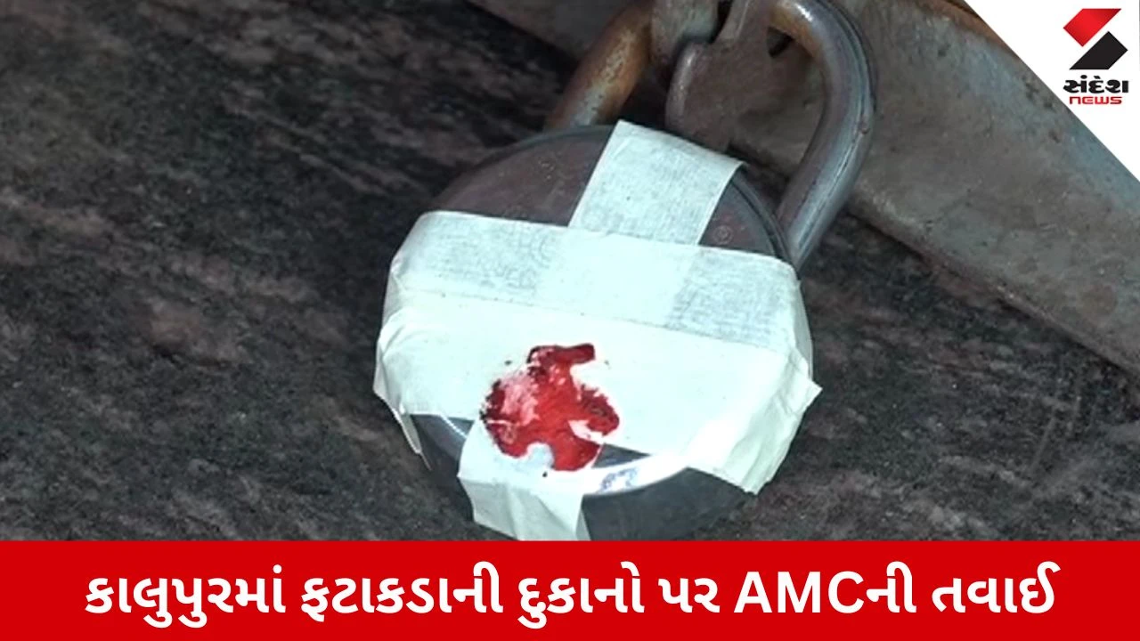 Ahmedabad News: દિવાળી પહેલા હરકતમાં આવ્યું AMC, કાલુપુરમાં ફટાકડાની 30 દુકાનો સીલ કરી
