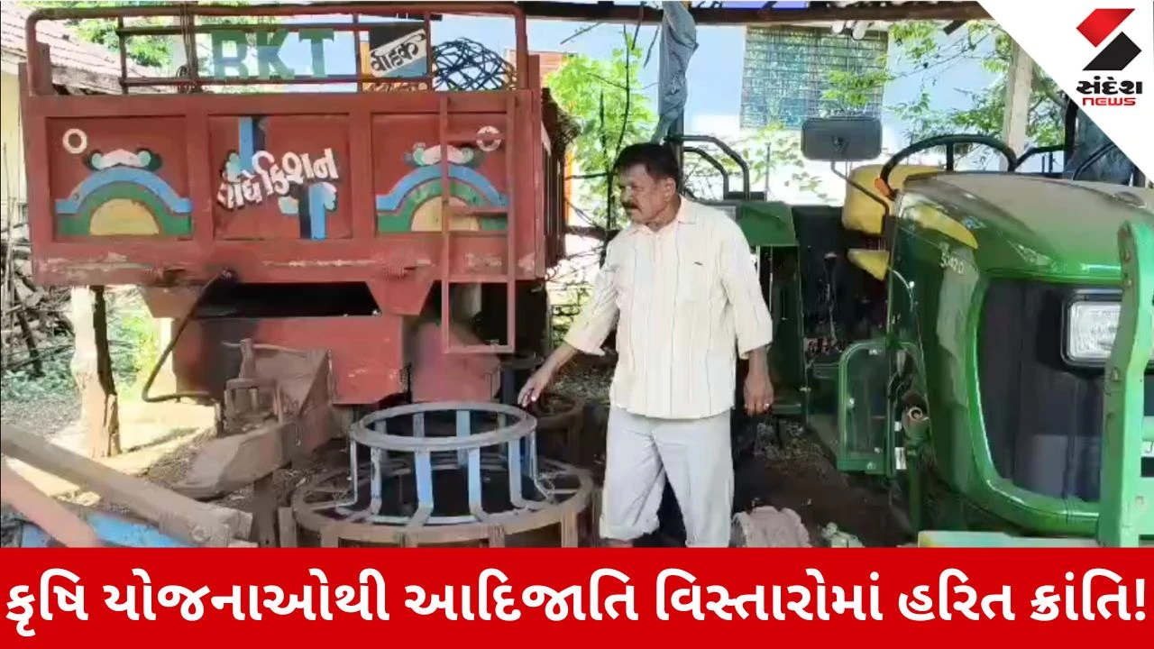Dang News: આદિવાસી ખેડૂતો માટે કૃષિ યોજનાઓ વરદાનરૂપ, ડાંગના ખેડૂતો બની રહ્યા છે આત્મનિર્ભર