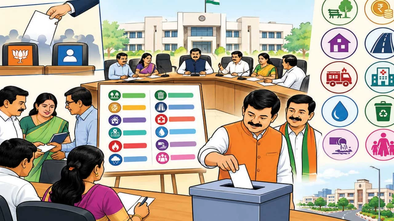 નડિયાદ મહાપાલિકામાં મલાઈદાર સમિતિઓના ચેરમેન અને વાઇસ ચેરમેન પદ માટે આજે ચૂંટણી