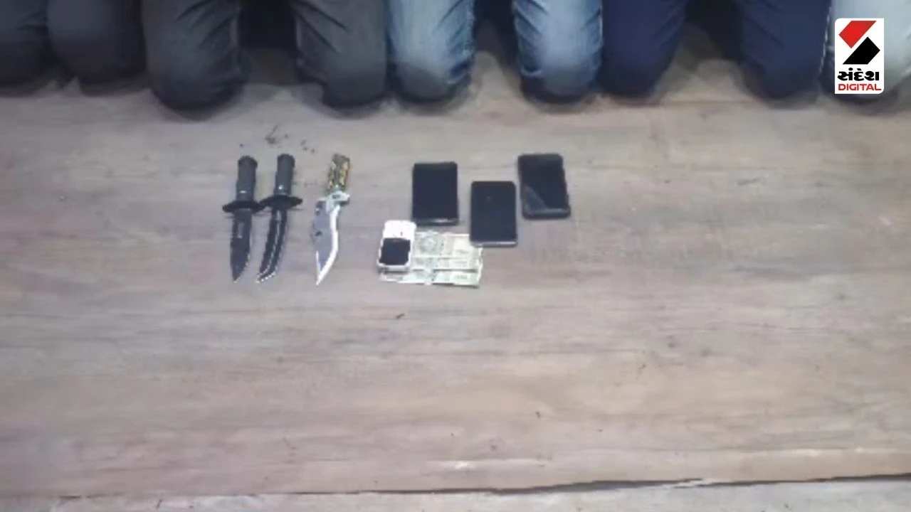 Surat News: LCB Arrests 7 Accused Including Notorious Akash Bahare for Robbery