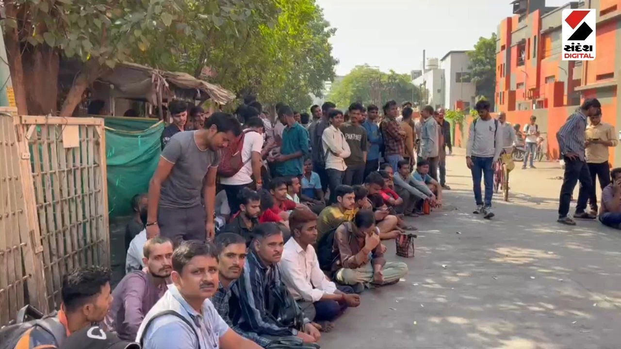 Surat News: Laxmipati Factory Workers Strike in Pandesara GIDC