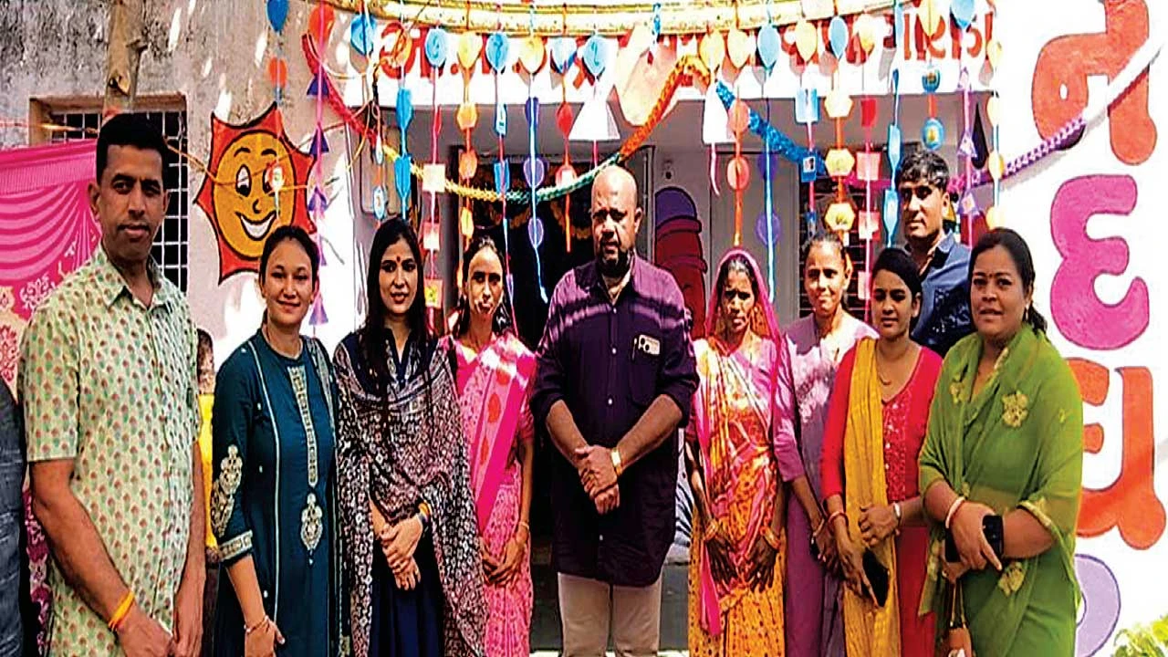 Mahisagar: ગોરાડા આંગણવાડી ખાતે સેવા મિલન અને પોષણ ઉત્સવ ઉજવાયો