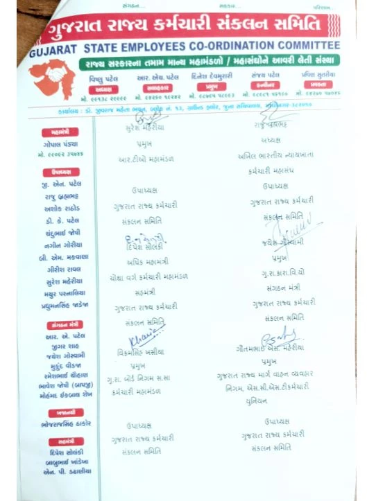 Gujarat Government Employee Protest 5