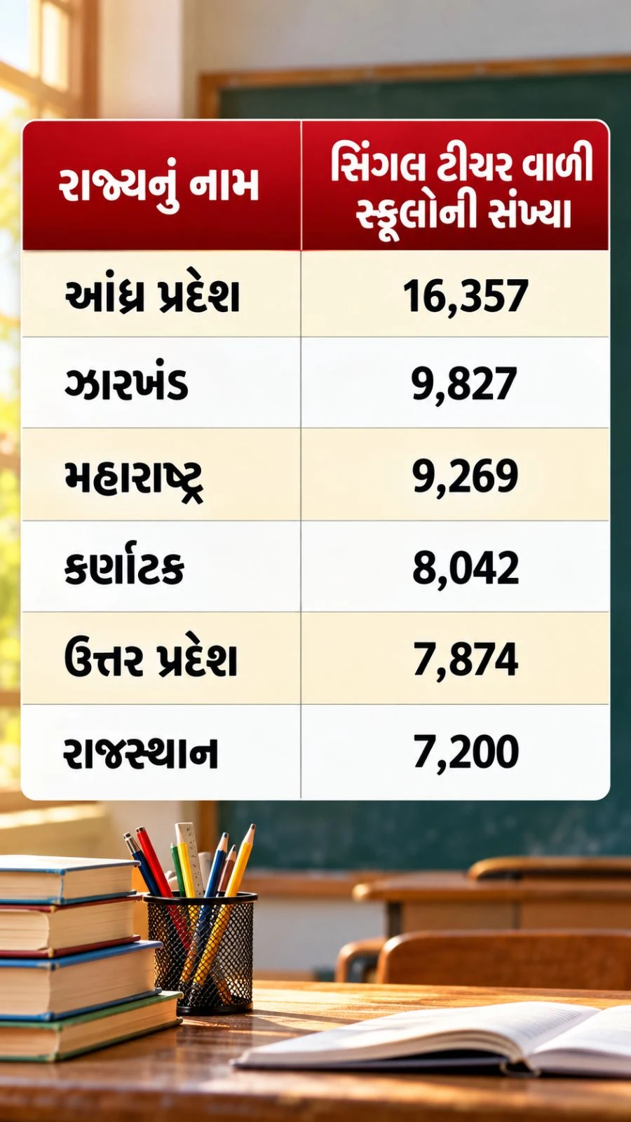 1 Lakh Schools Have One Teacher, 11.16 Lakh Vacancies