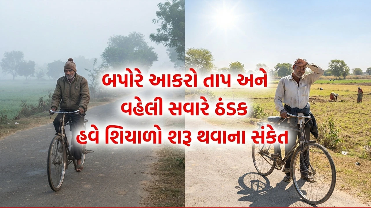 Gujarat Weather News: આકરી ગરમી વચ્ચે વેસ્ટર્ન ડિસ્ટર્બન્સ સક્રિય થયું, હવામાન વિભાગે કરી મોટી આગાહી