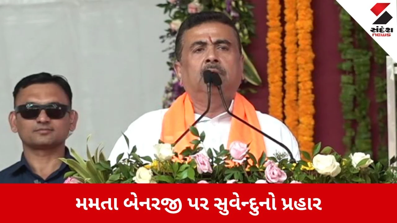 Vadnagar: તૃણમૂલ કોંગ્રેસનું હવે નામ પણ પૂરું થઈ ગયું , સુવેન્દુ અધિકારીએ વડનગરમાં ભર્યો હૂંકાર