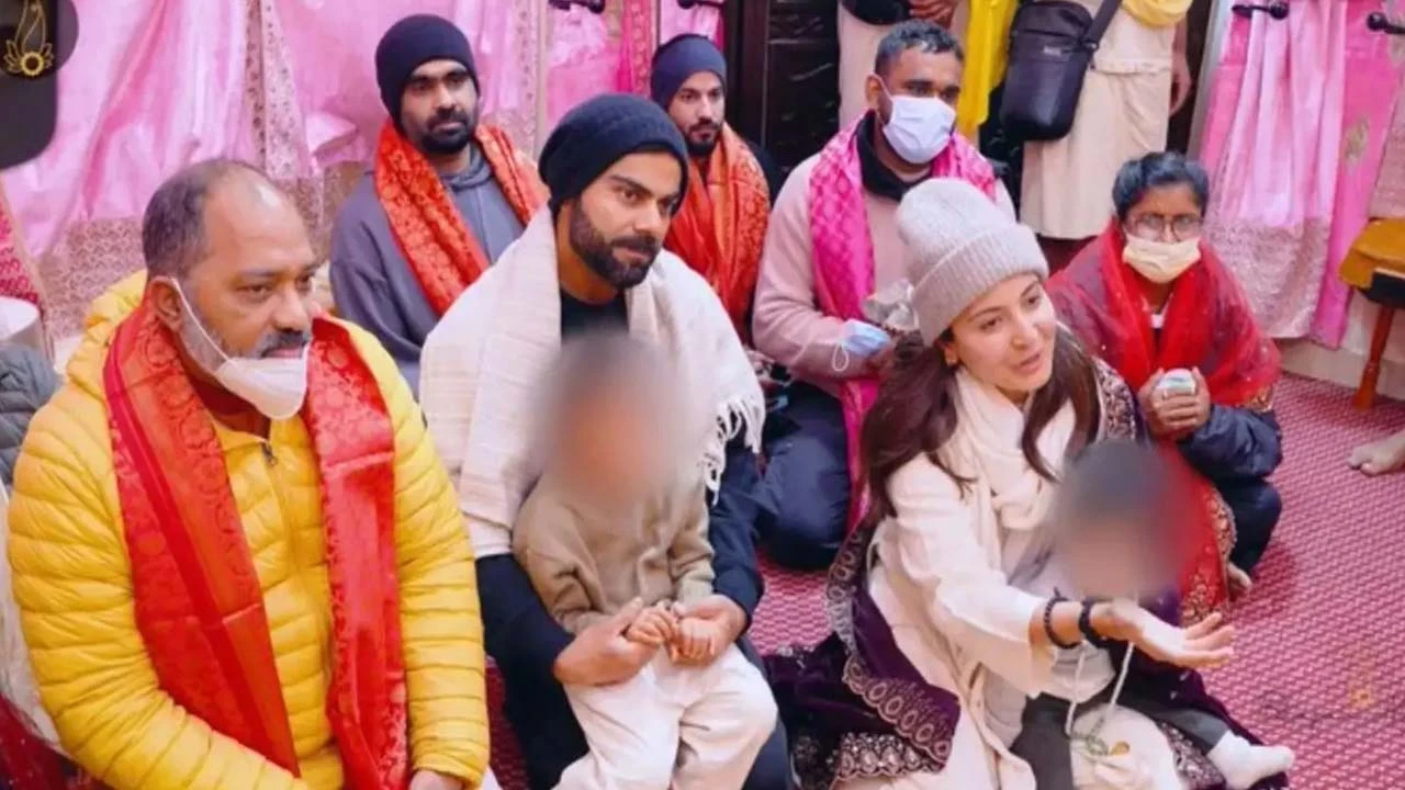 વિરાટ વિથ ચિલડ્રન