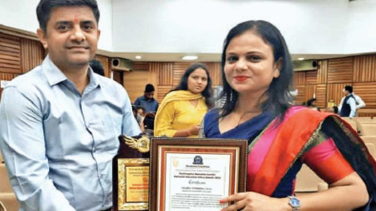 Vallabh vidyanagar : આણંદમાં નેશનલ એજ્યુકેશન ગ્લોરી એવોર્ડ સમારોહ યોજાયો