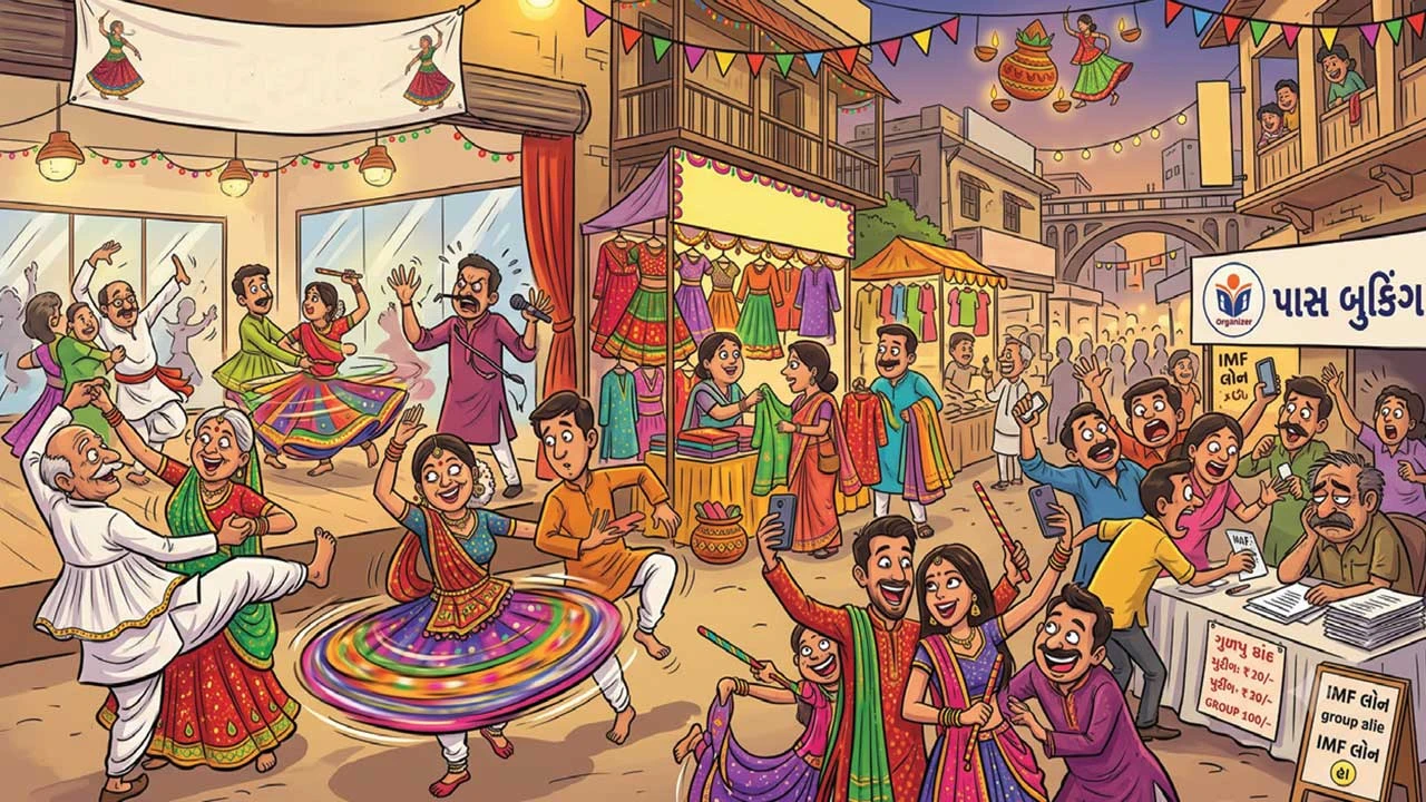 નવરાત્રીની તૈયારી: ખરીદી, ગરબા ક્લાસ અને પાસની દોડાદોડી