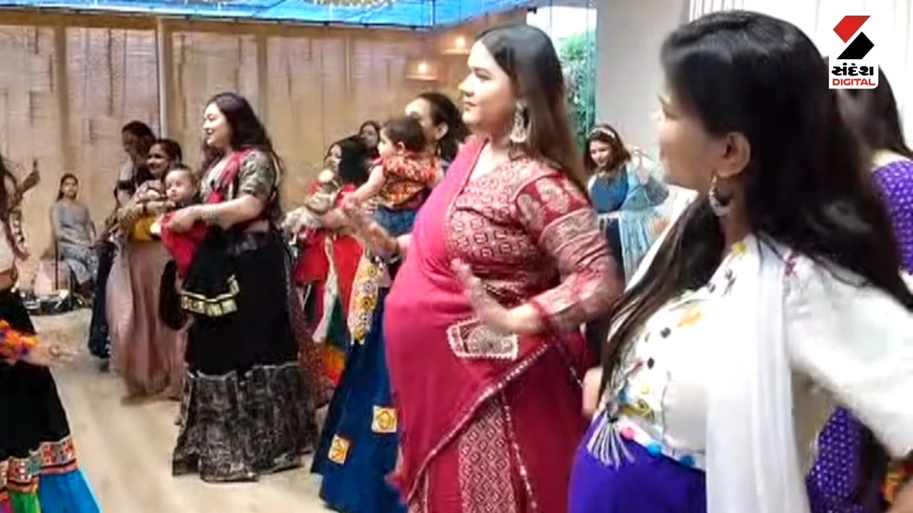 Surat News Hosts Unique Garba Event for Pregnant Women & New Mothers (2)